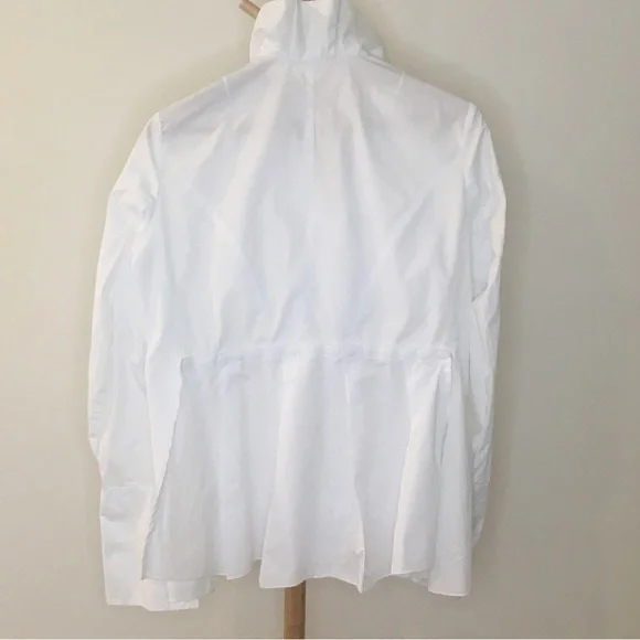 Marilyn Sybe Glamour White Long Sleeve Top - S16 - Picture 4 of 8